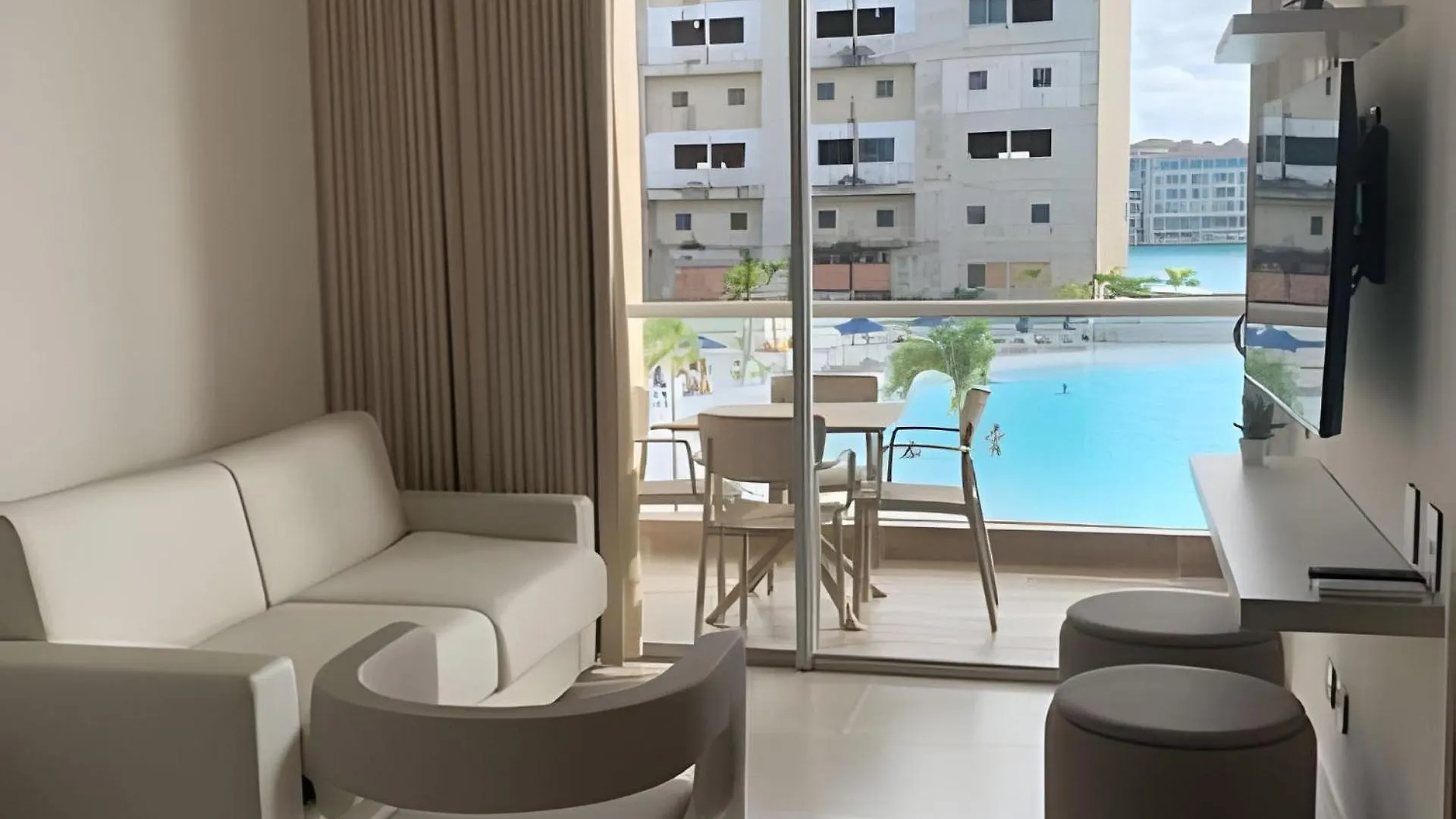 Apartamento Acogedor Baia Kristal K2-2C Cartagena 아파트